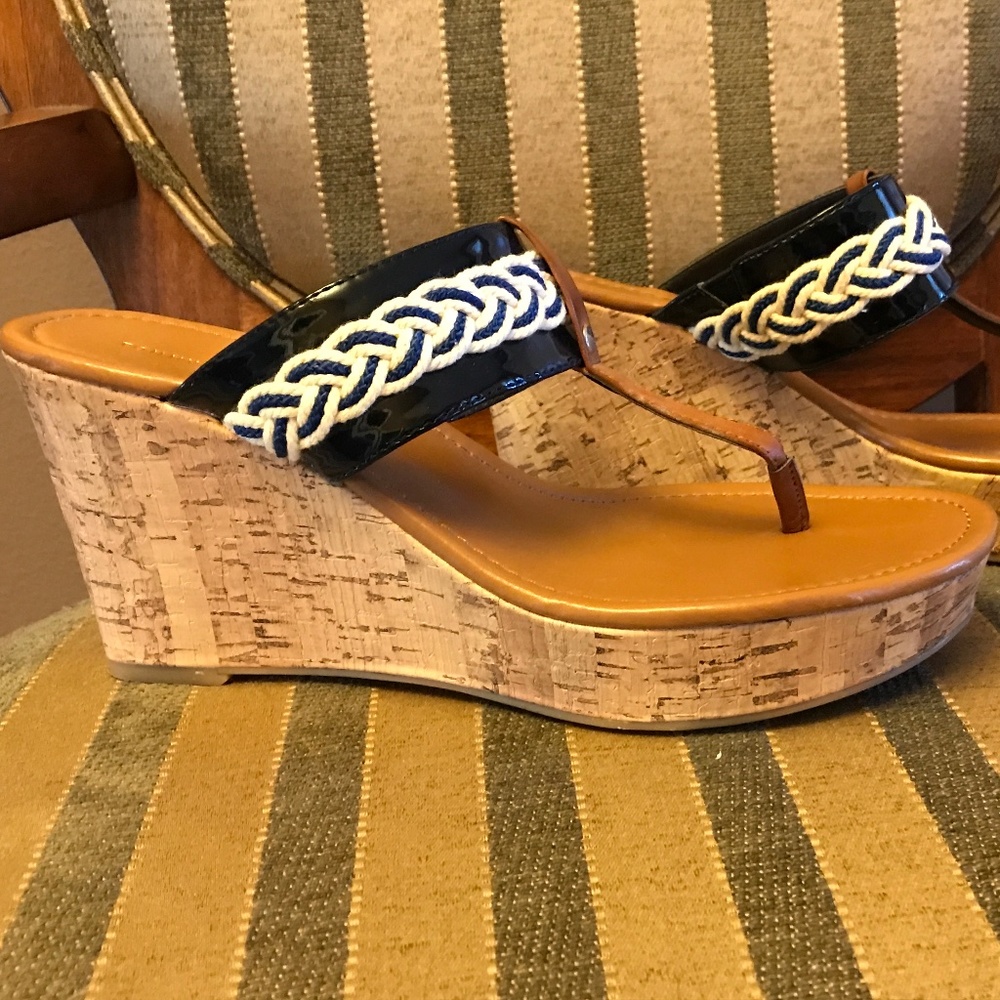 Tommy Hilfiger heeled sandal tong